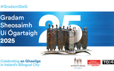 Fifteen Finalists Announced for Gradam Sheosaimh Uí Ógartaigh 2025, Celebrating Bilingual Excellence Across Galway.
